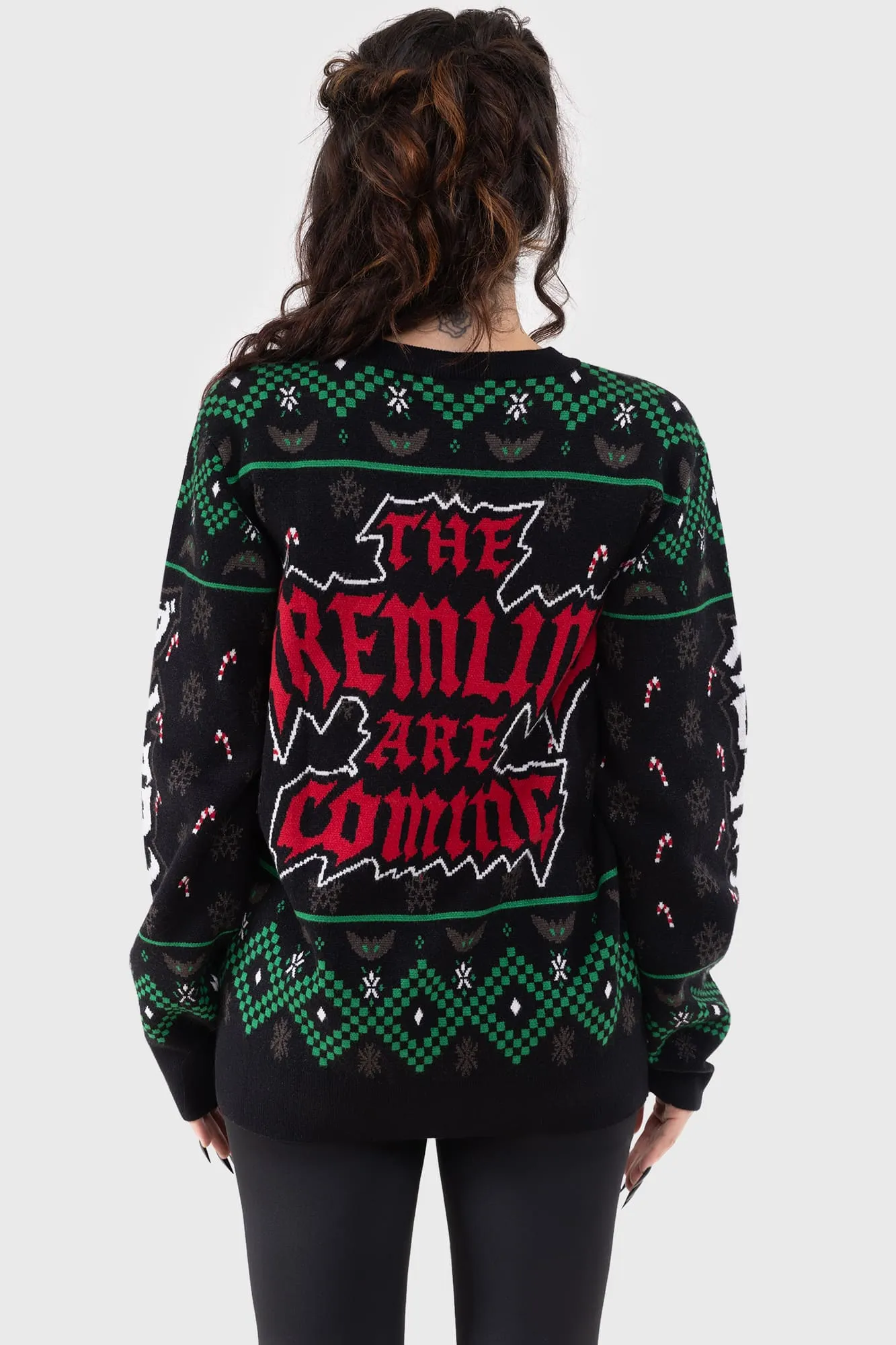 The Gremlins Are Coming Sweater sold by Killstar product image thumbnail 2
