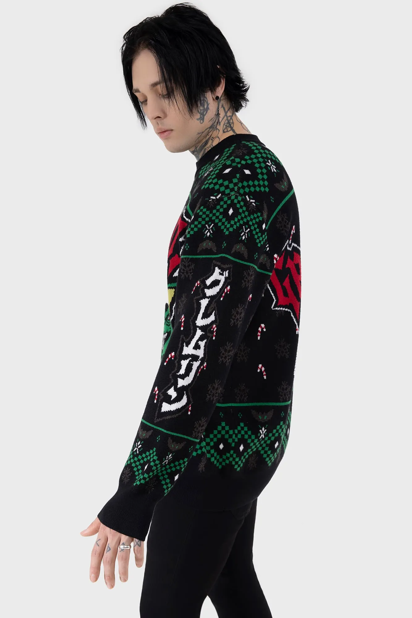 The Gremlins Are Coming Sweater sold by Killstar product image thumbnail 4