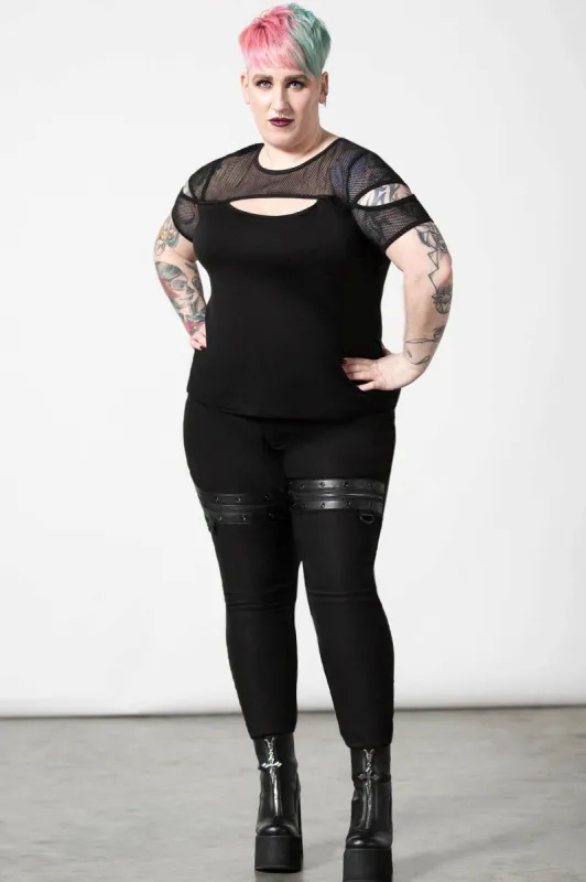 Jovie Top [PLUS] sold by Killstar