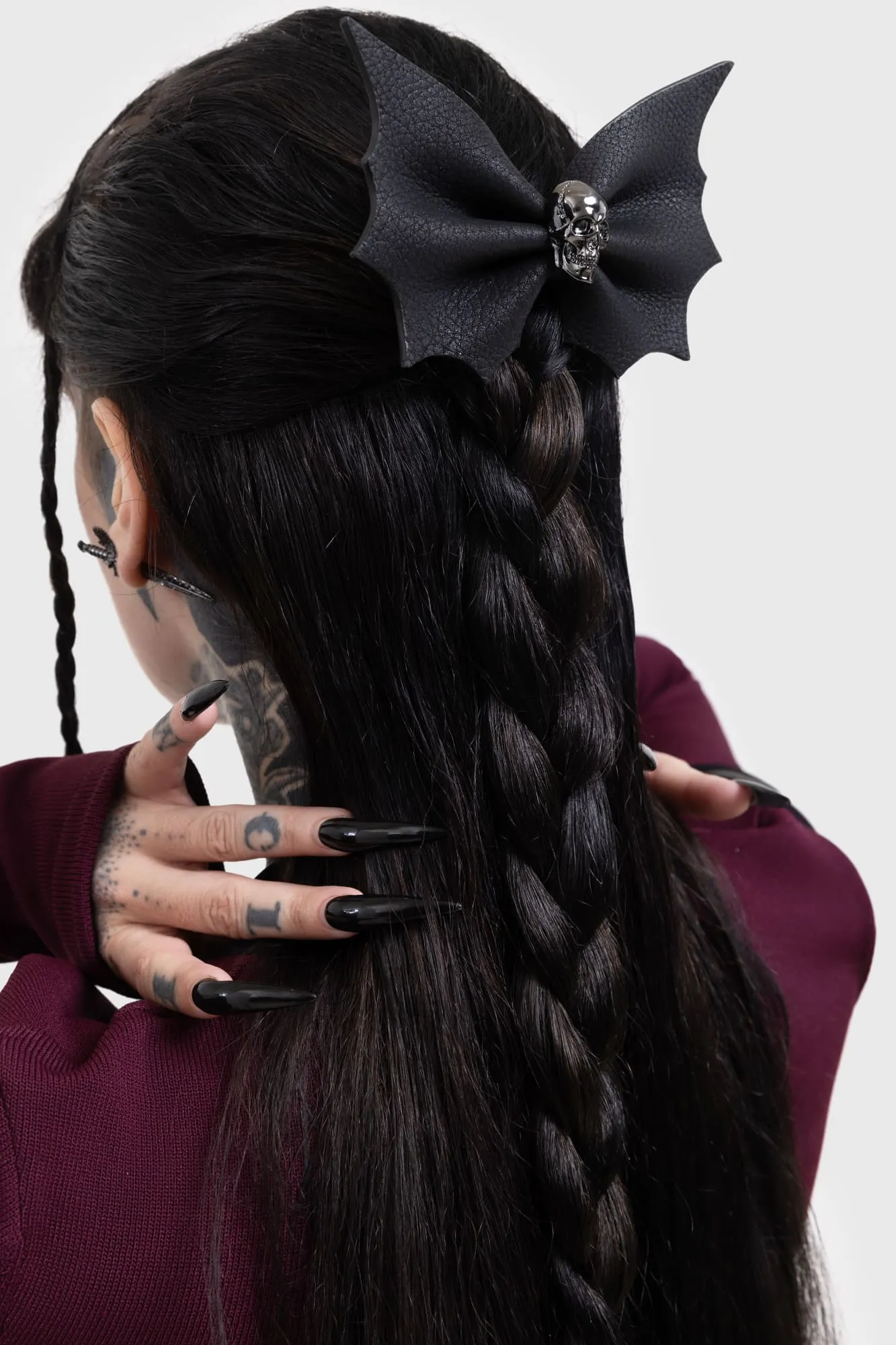 Eye Bat Skull Barrette sold by Killstar