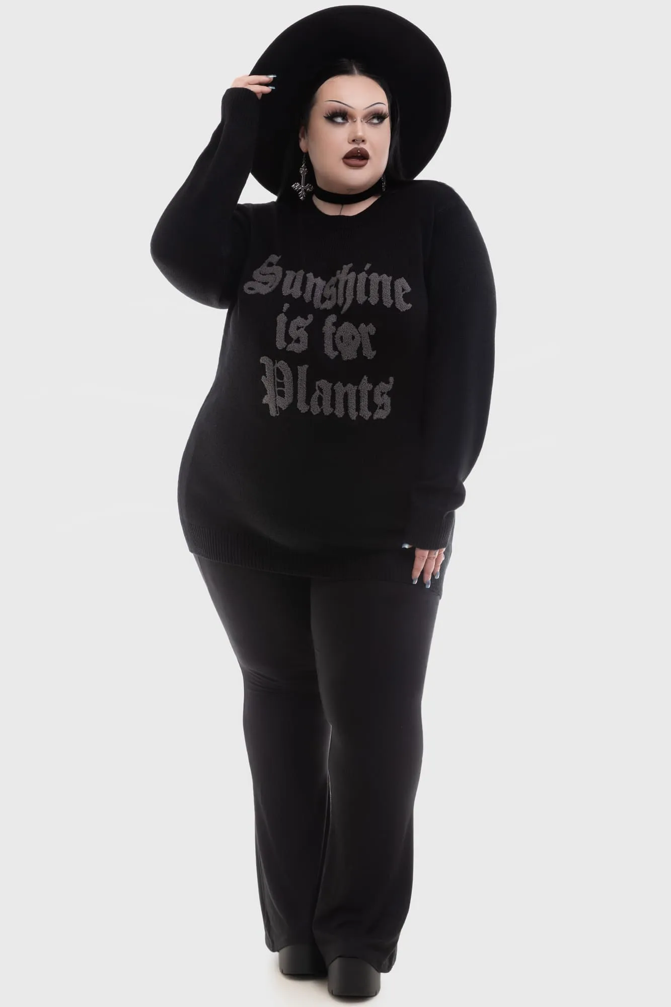 Sunshine For Plants Sweater sold by Killstar product image thumbnail 3