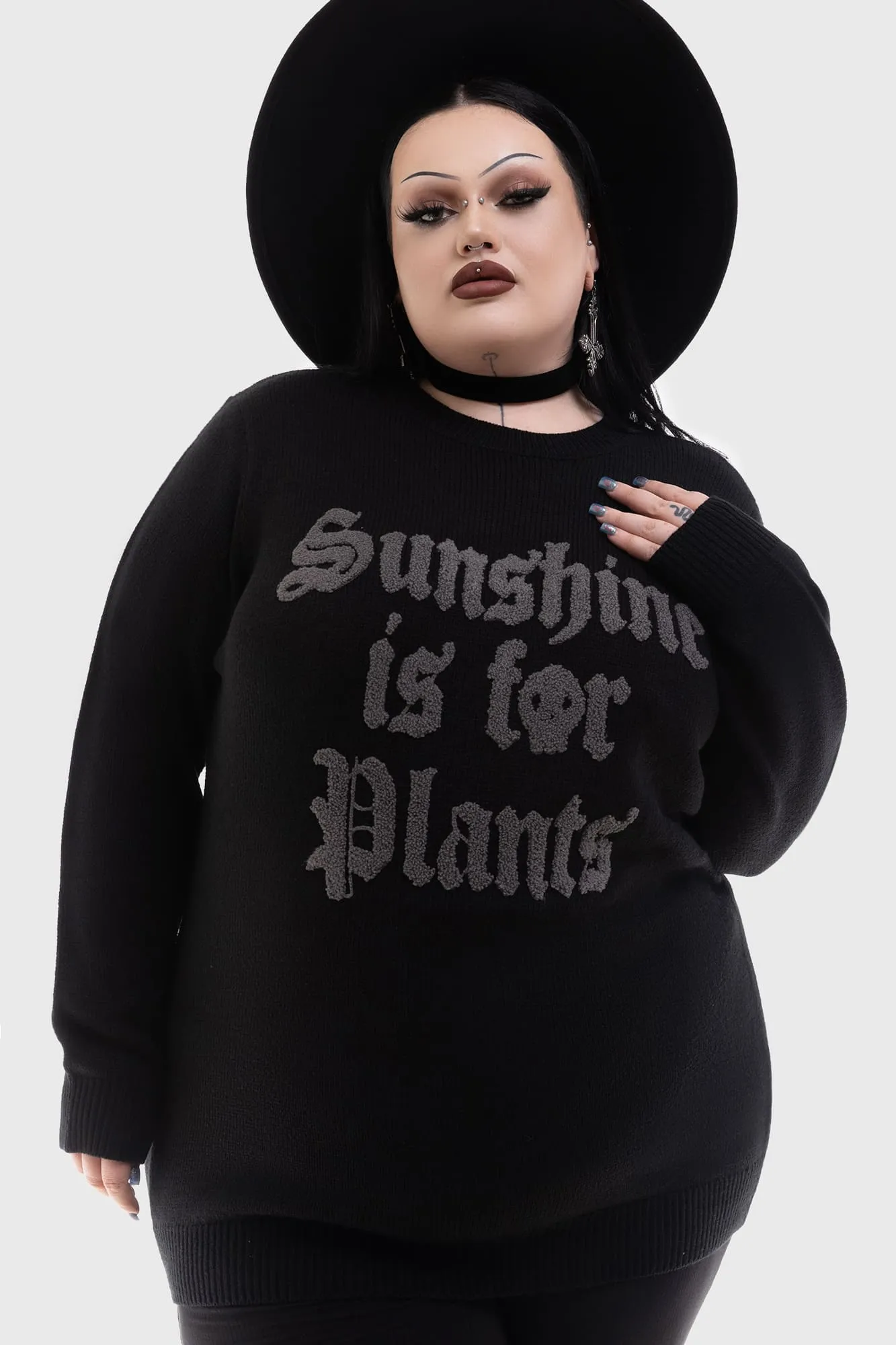 Sunshine For Plants Sweater sold by Killstar