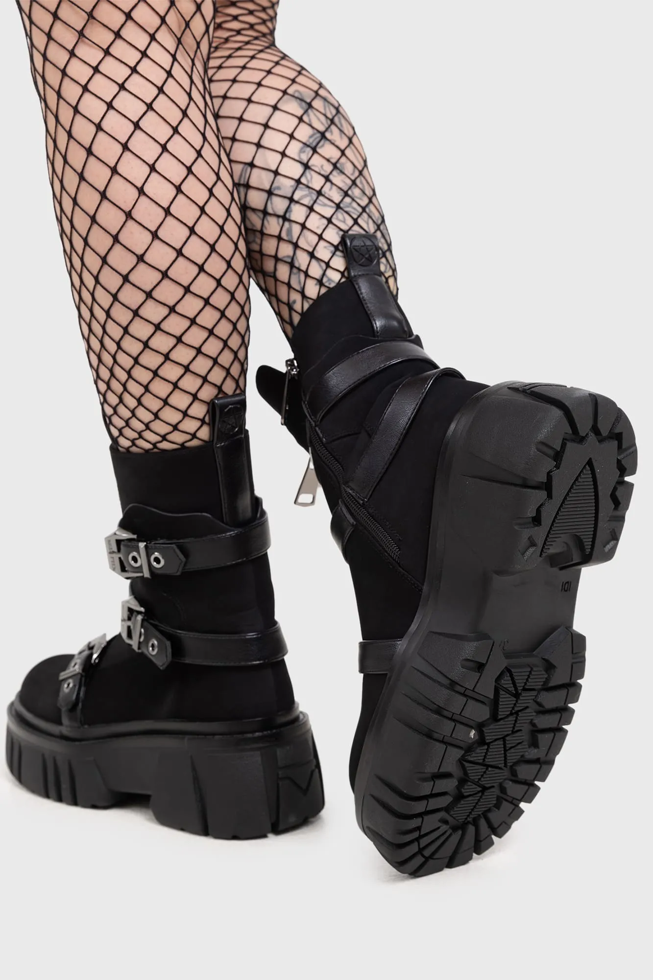 Coffin Combat Boots sold by Killstar product image thumbnail 4
