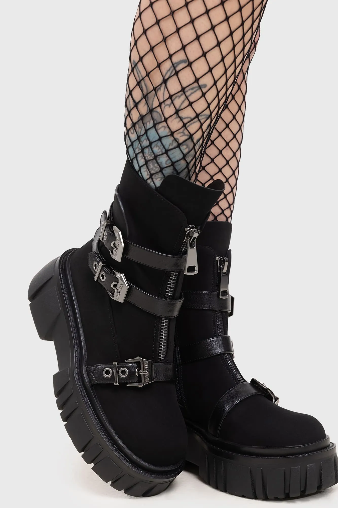 Coffin Combat Boots sold by Killstar product image thumbnail 2