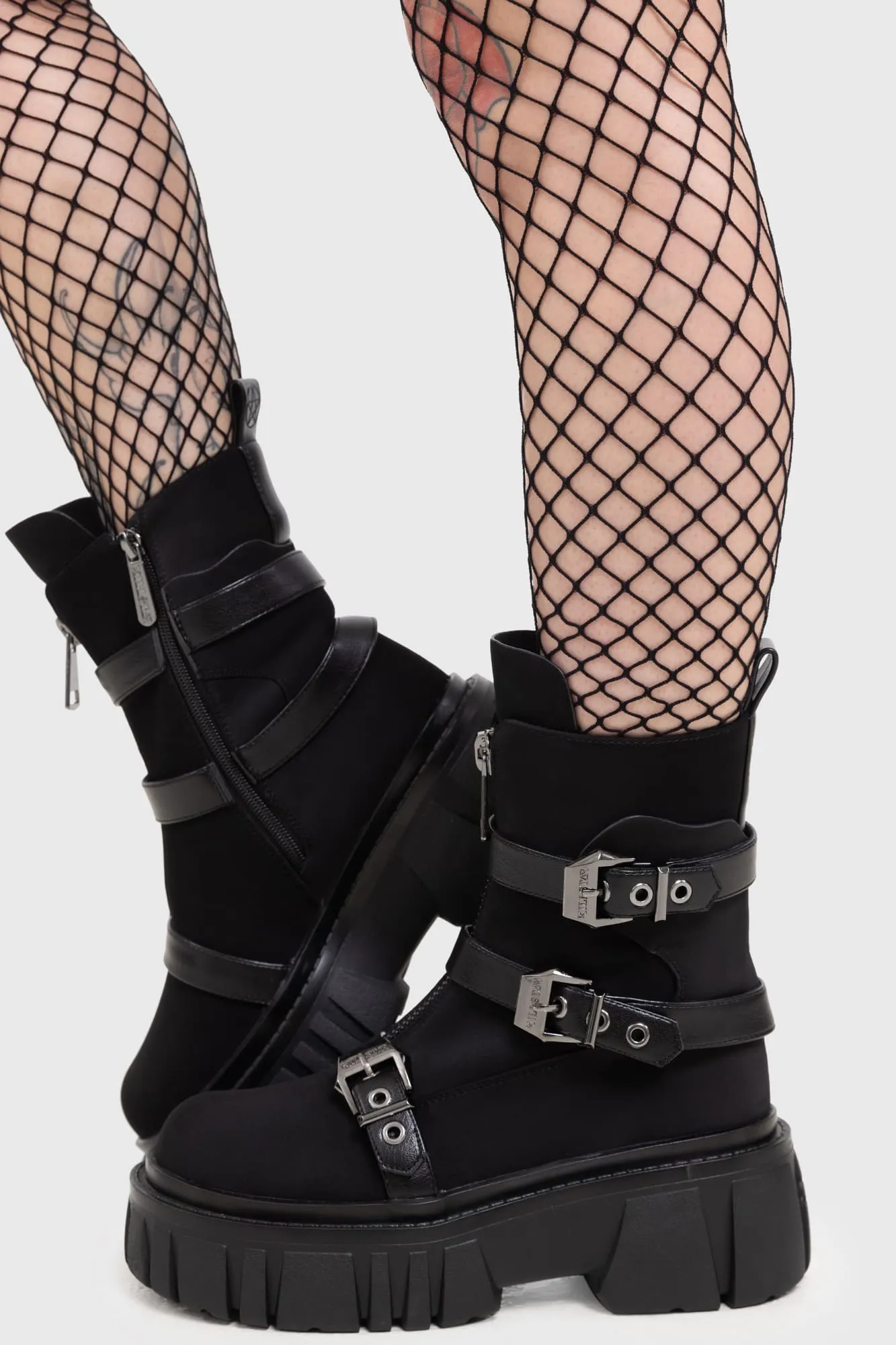 Coffin Combat Boots sold by Killstar product image thumbnail 3