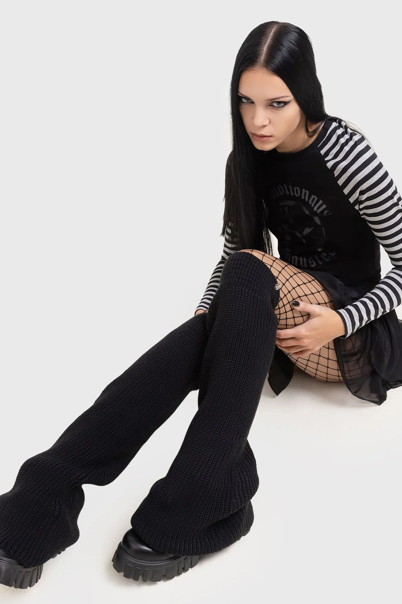 Nyxen Leg Warmers sold by Killstar product image thumbnail 2