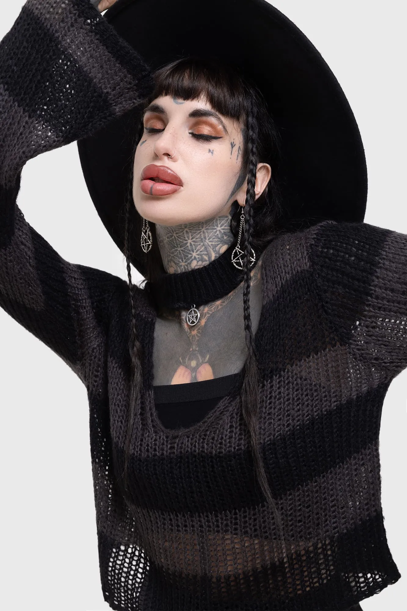 Cruel Conscience Sweater sold by Killstar product image thumbnail 3