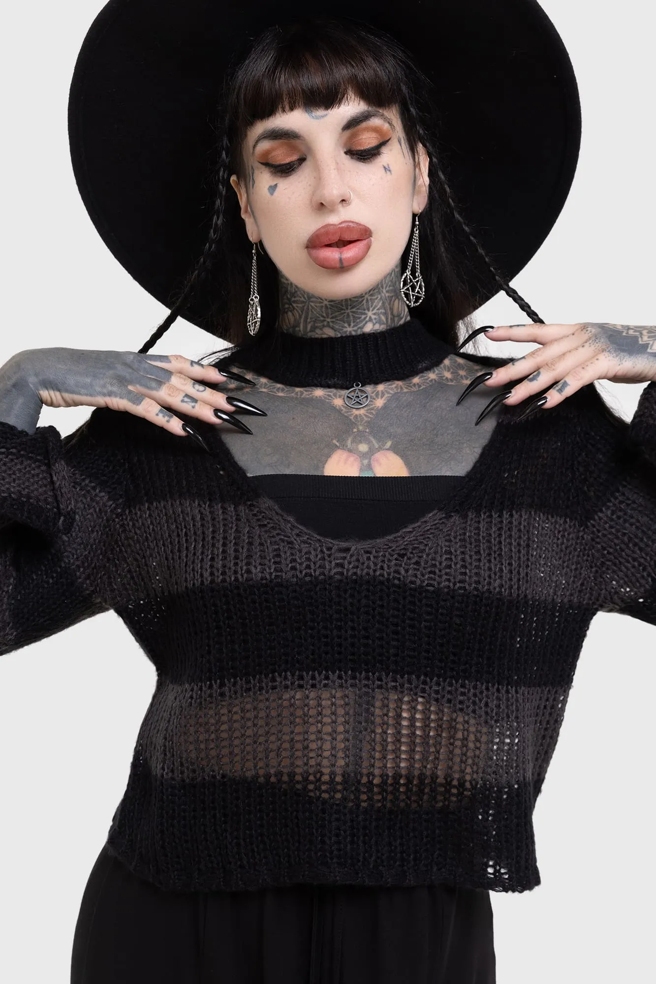 Cruel Conscience Sweater sold by Killstar product image thumbnail 2