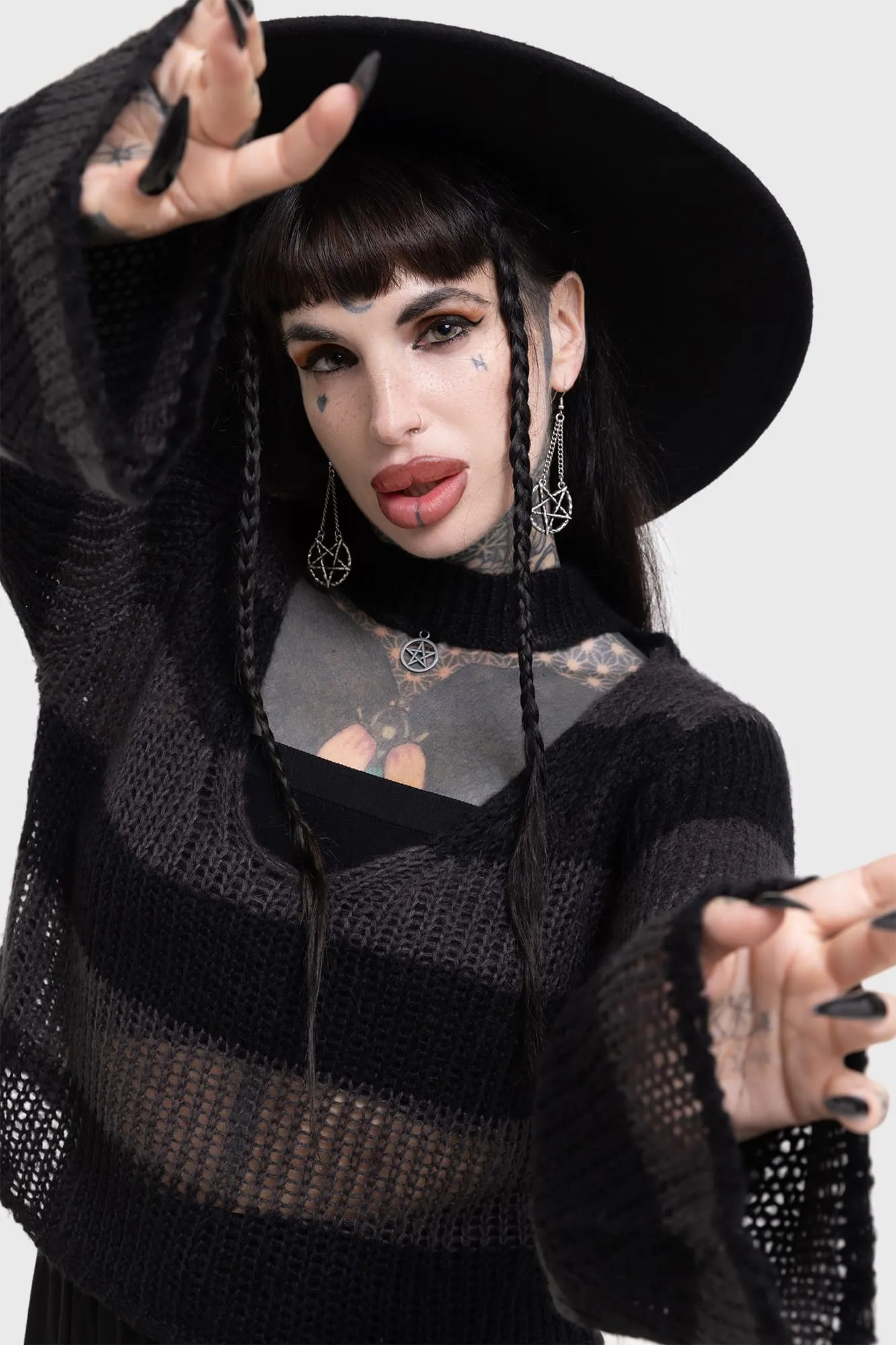 Cruel Conscience Sweater sold by Killstar