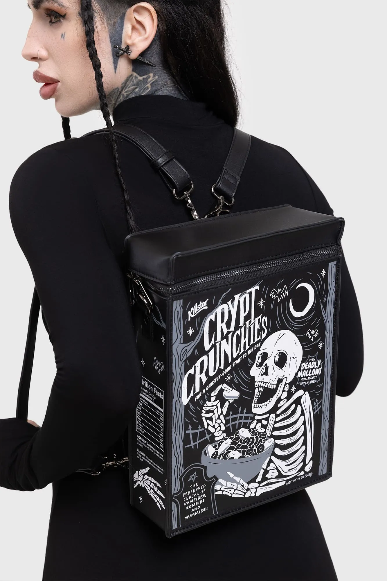 Crypt Backpack sold by Killstar product image thumbnail 2