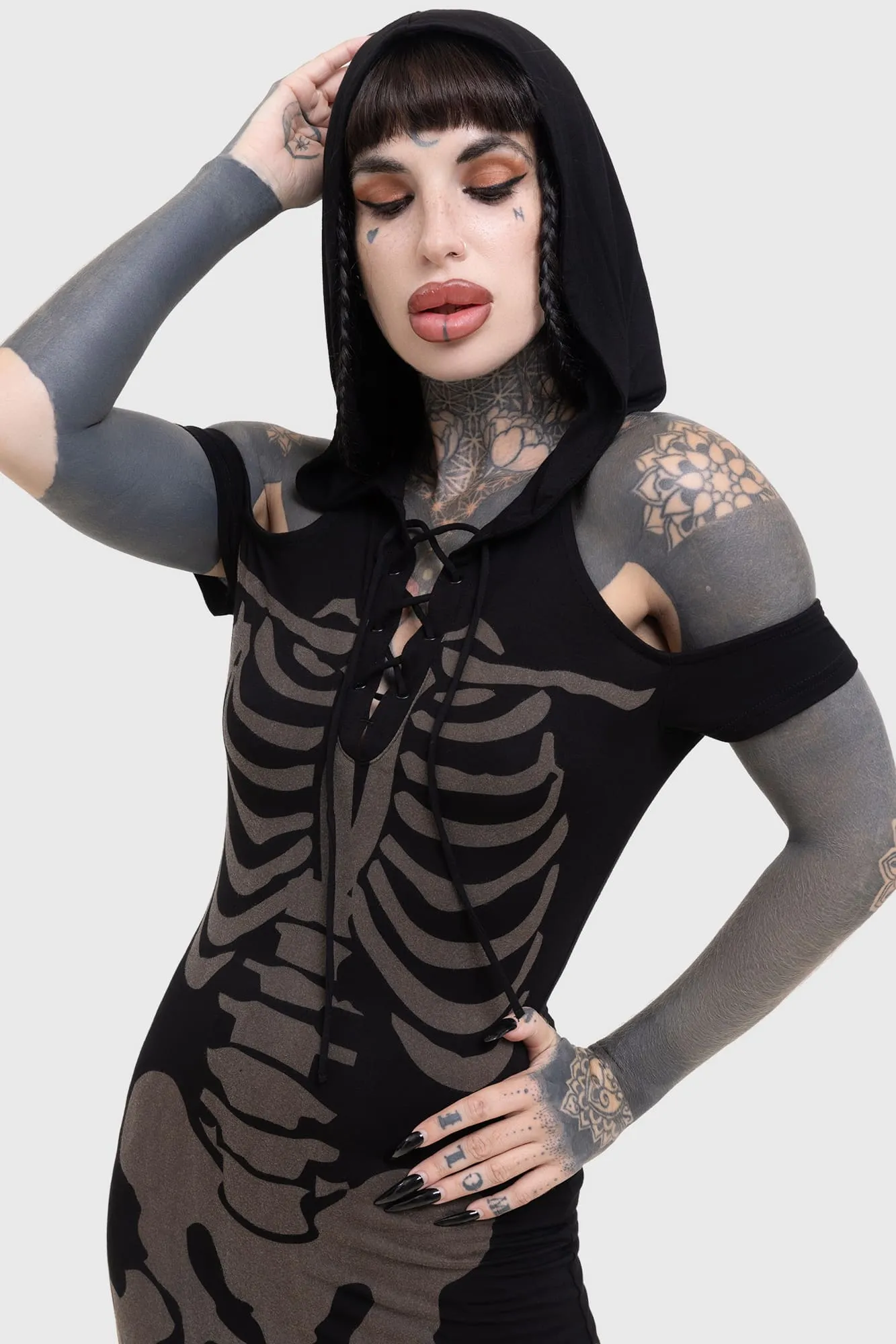 Catacomb Dress sold by Killstar product image thumbnail 2