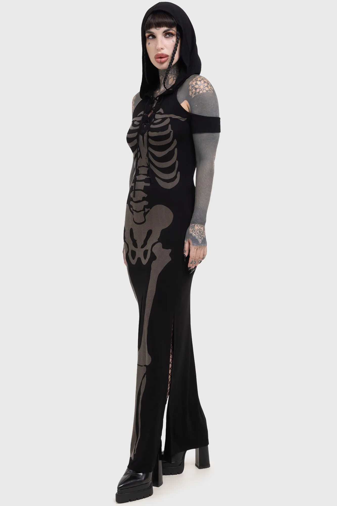 Catacomb Dress sold by Killstar product image thumbnail 3