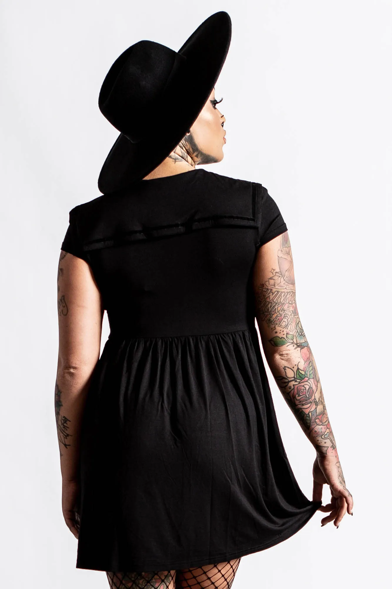 Blood Bound Skater Dress - Resurrect sold by Killstar product image thumbnail 3
