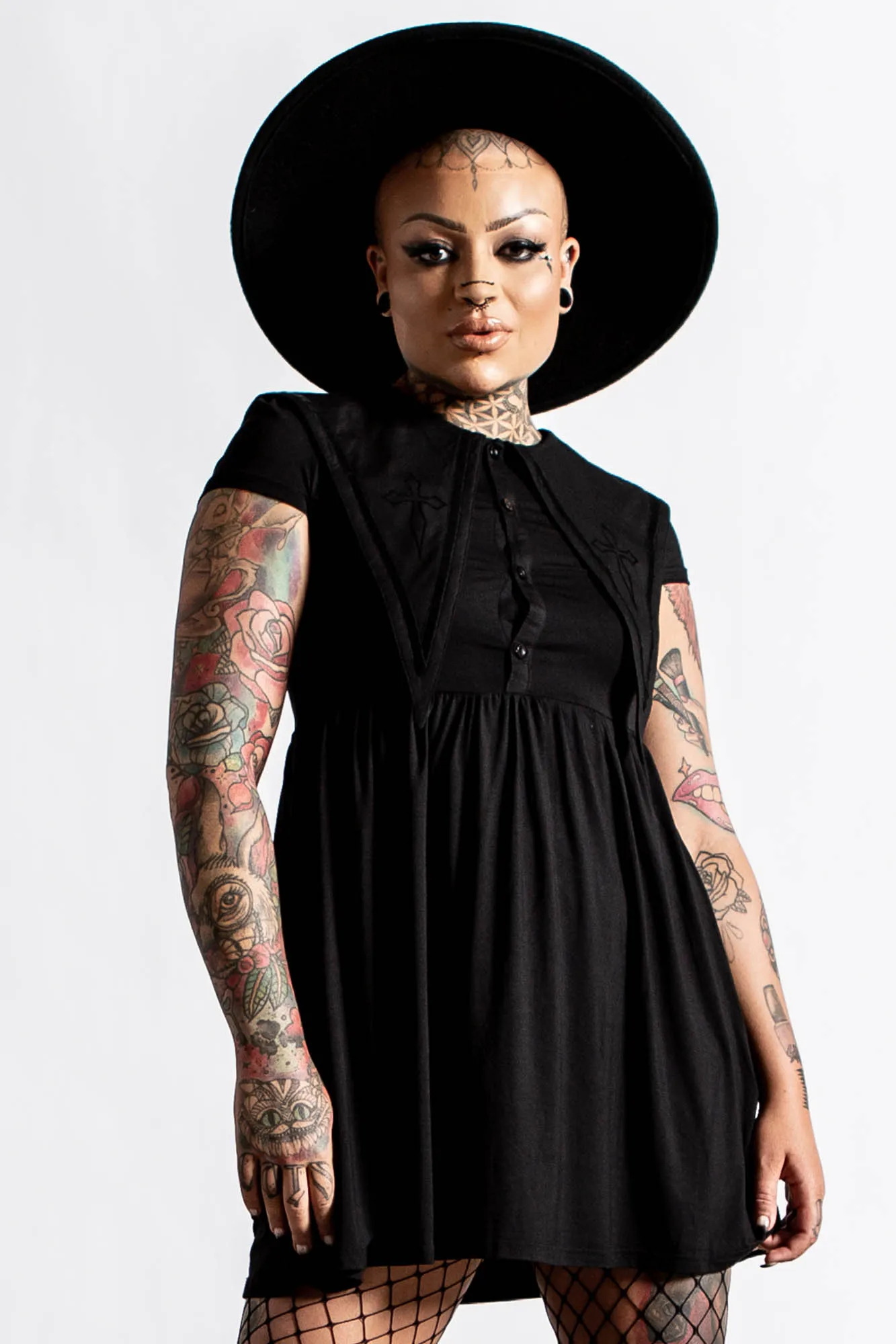Blood Bound Skater Dress - Resurrect sold by Killstar product image thumbnail 2