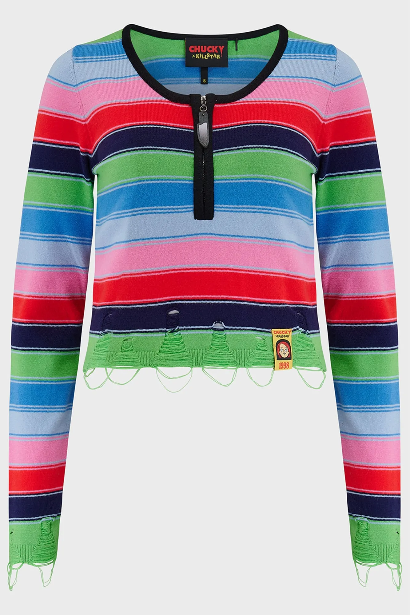 Good Guys Finish Last Knit Top sold by Killstar product image thumbnail 2