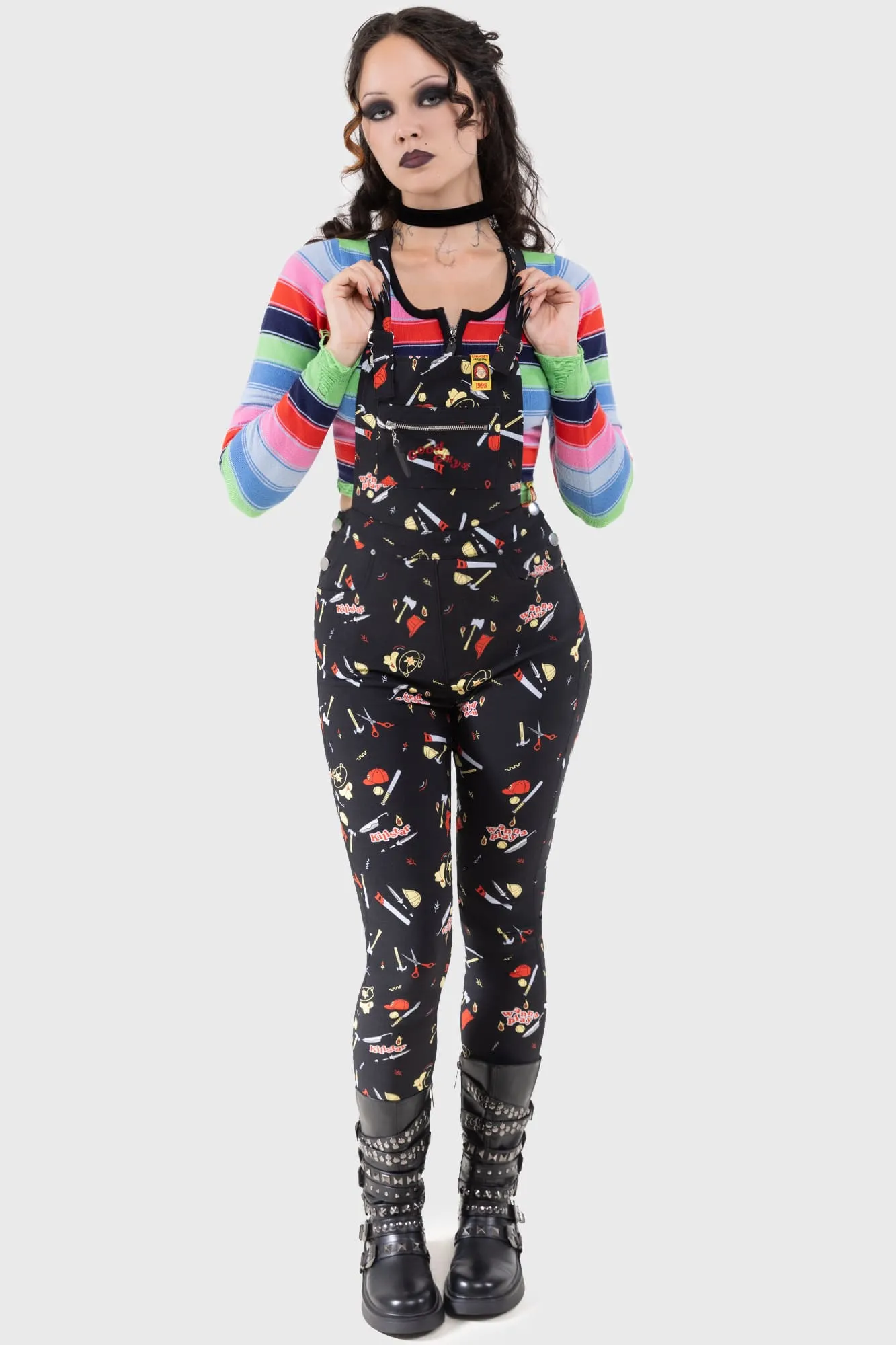 Good Guys Finish Last Knit Top sold by Killstar product image thumbnail 4