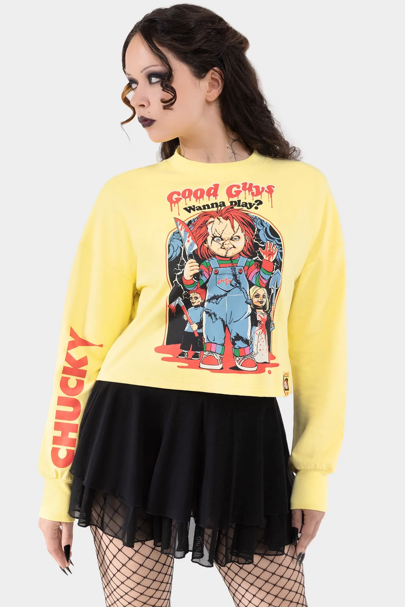 My Friends Call Me...Chucky Sweatshirt sold by Killstar