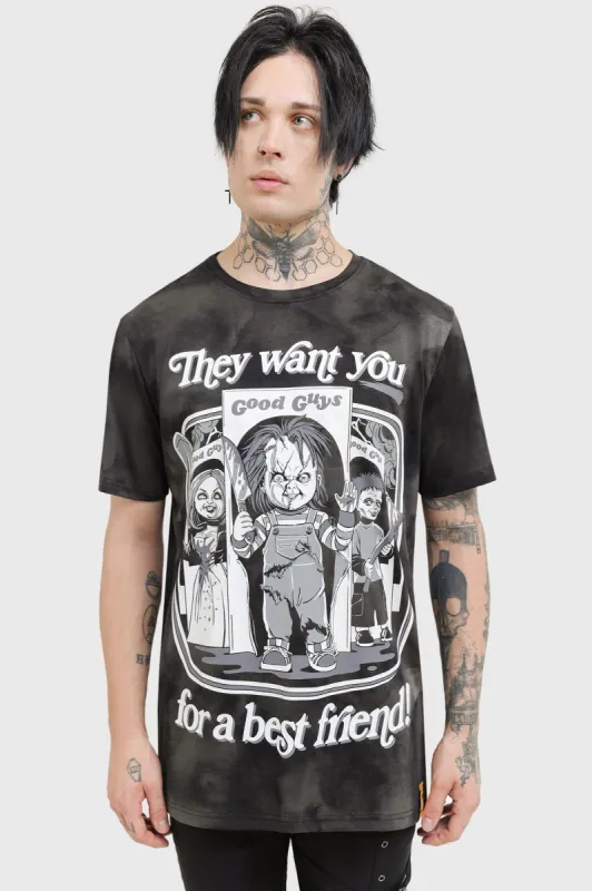 Hey There Friend T-Shirt sold by Killstar