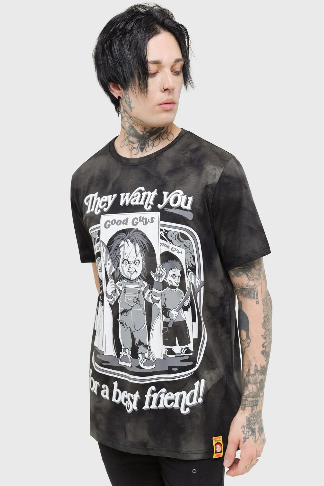 Hey There Friend T-Shirt sold by Killstar product image thumbnail 3
