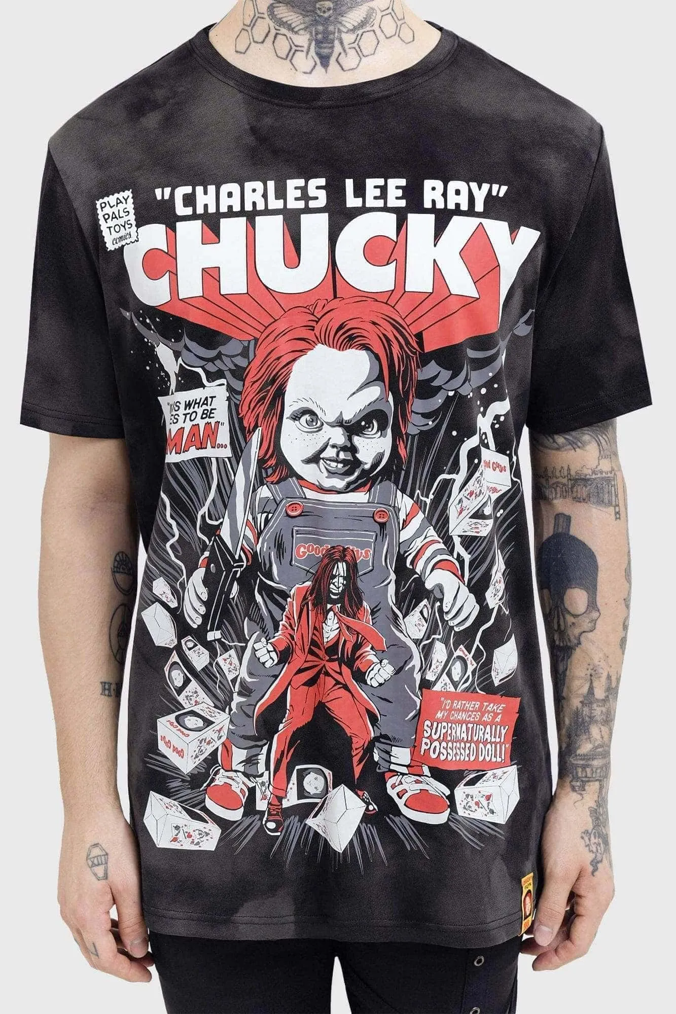 Charles Lee Ray T-Shirt sold by Killstar product image thumbnail 4