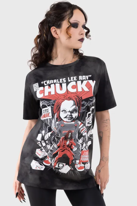 Charles Lee Ray T-Shirt sold by Killstar