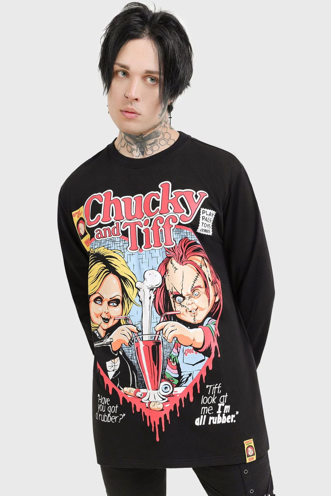 Chucky & Tiff Forever Sweatshirt sold by Killstar product image thumbnail 2