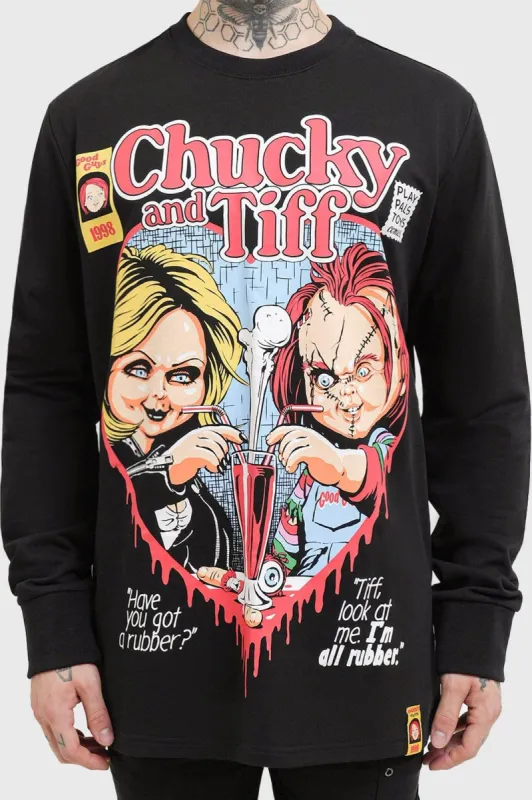 Chucky & Tiff Forever Sweatshirt sold by Killstar