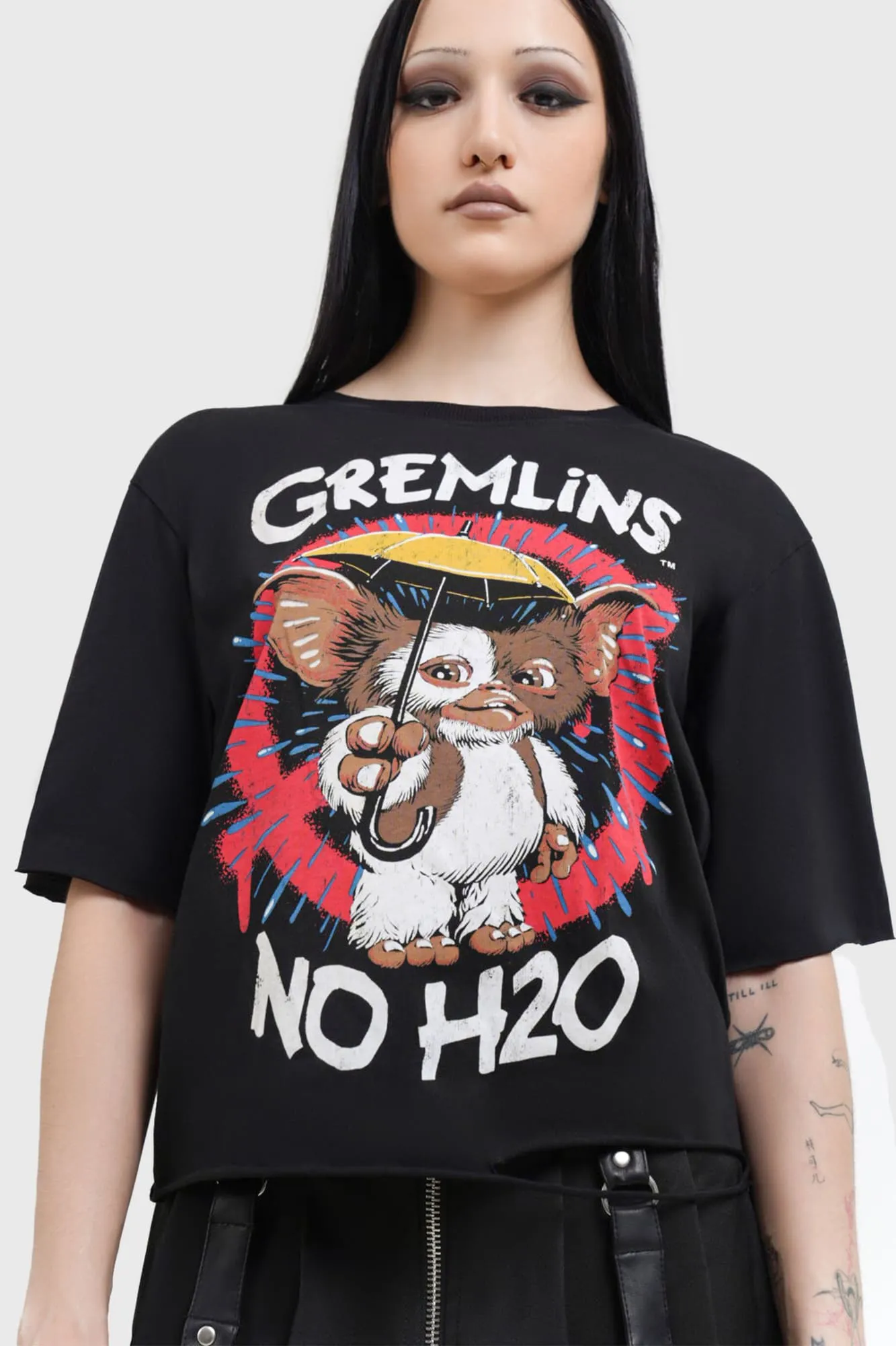 No H20 Short Sleeve Top sold by Killstar product image thumbnail 3