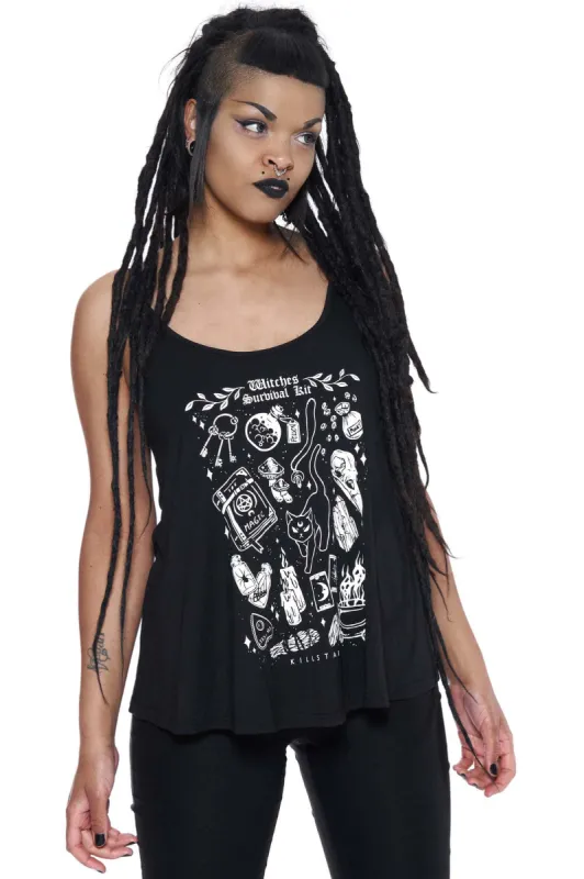 Survival Kit Pentagram Vest - Resurrect sold by Killstar