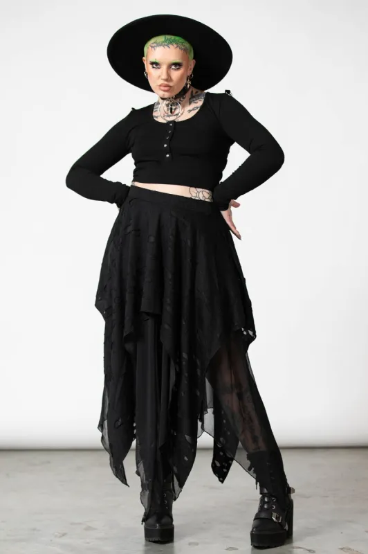 Death Valley Skirt - Resurrect sold by Killstar