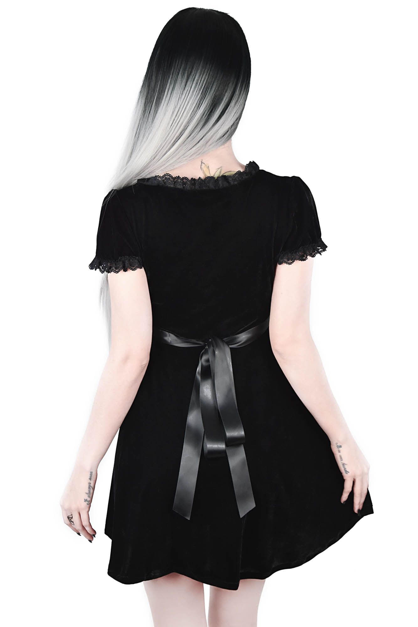 Heather Babydoll Dress Resurrect sold by Killstar product image thumbnail 3