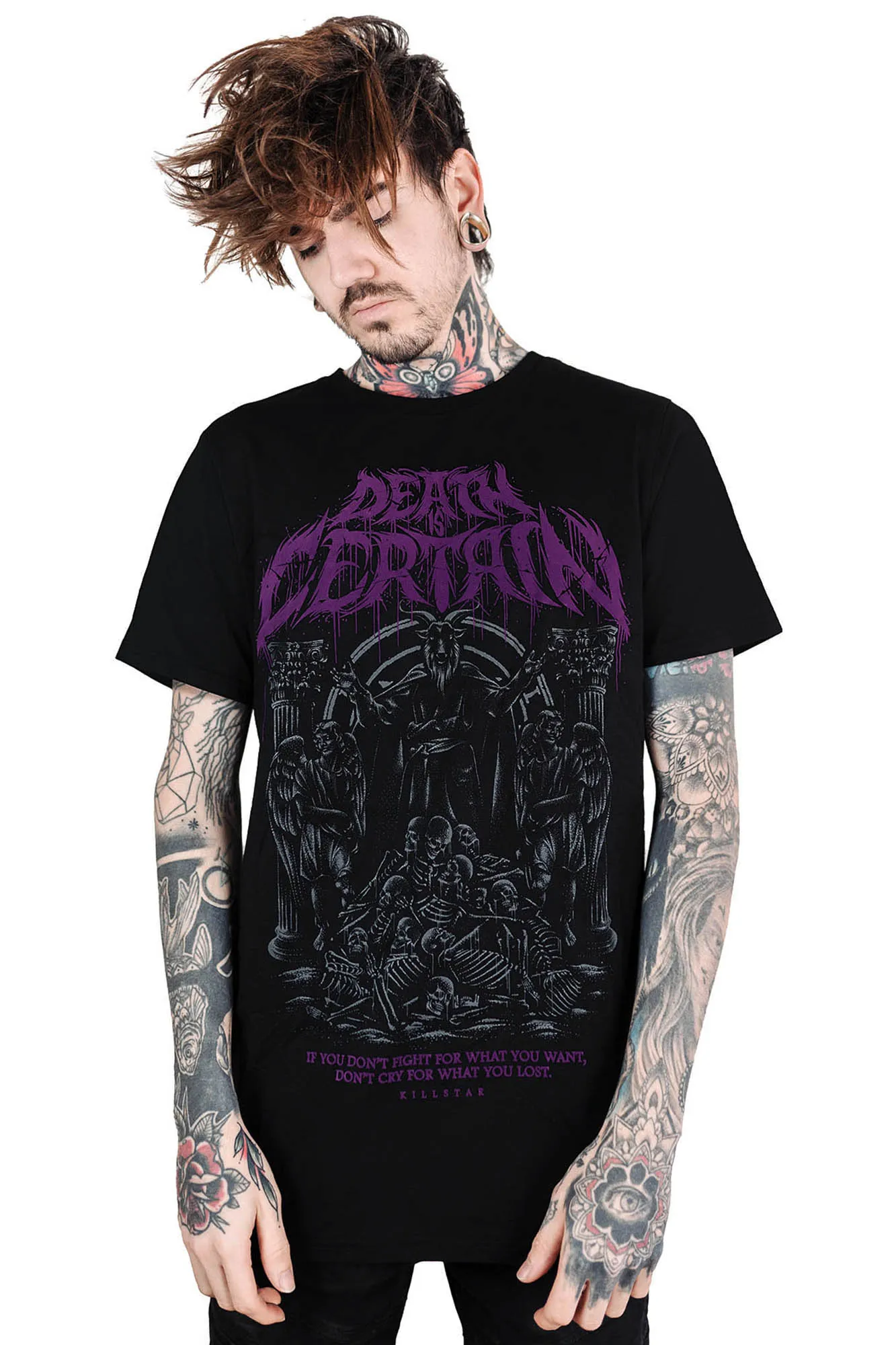 Death Is Certain T-Shirt - Resurrect sold by Killstar product image thumbnail 3