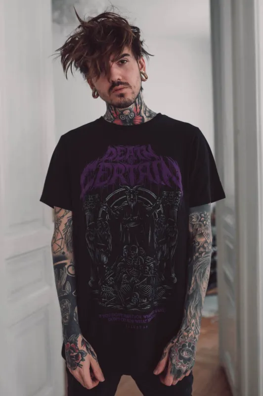 Death Is Certain T-Shirt - Resurrect sold by Killstar