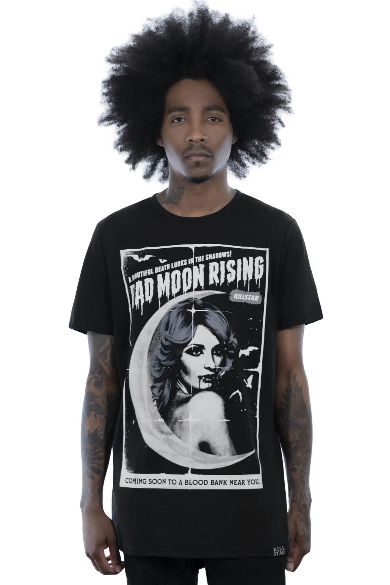Bad Moon Rising T-Shirt - Resurrect sold by Killstar product image thumbnail 2