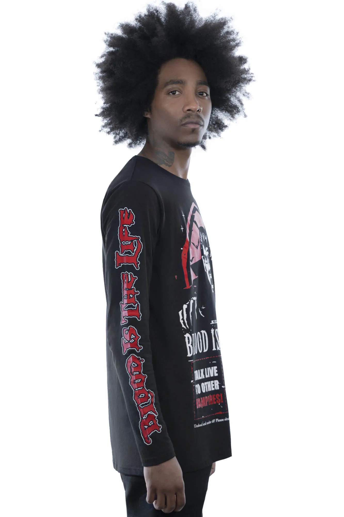 Dial Vamp Long Sleeve Top - Resurrect sold by Killstar product image thumbnail 3
