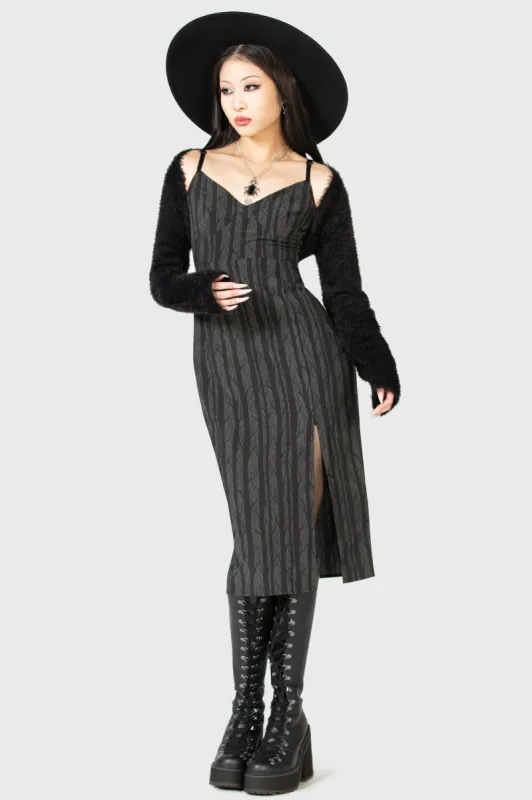 Moonlit Bloom Slip Dress - Resurrect made by Killstar