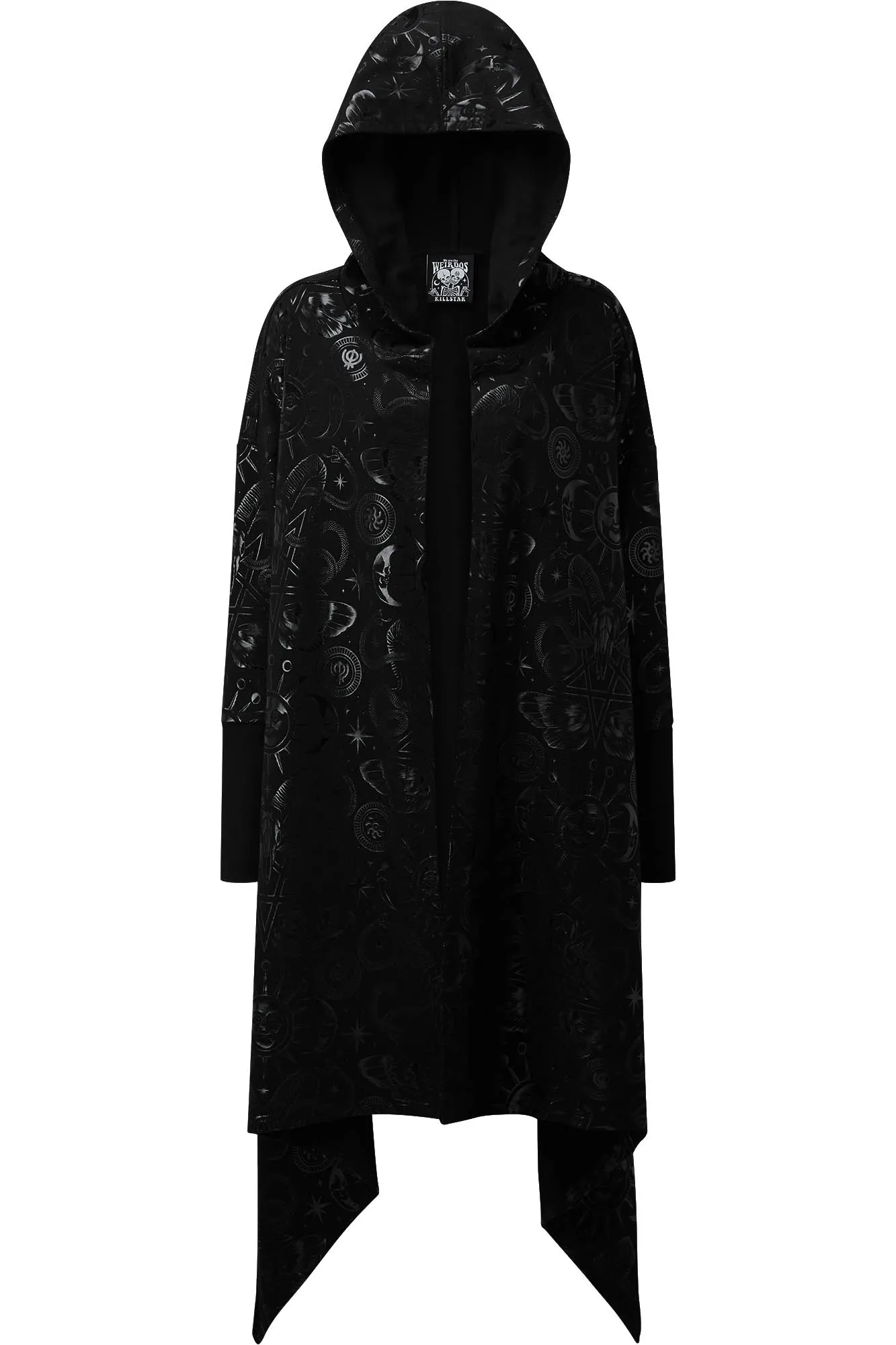 Demon Hooded Cardigan - Resurrect sold by Killstar product image thumbnail 3