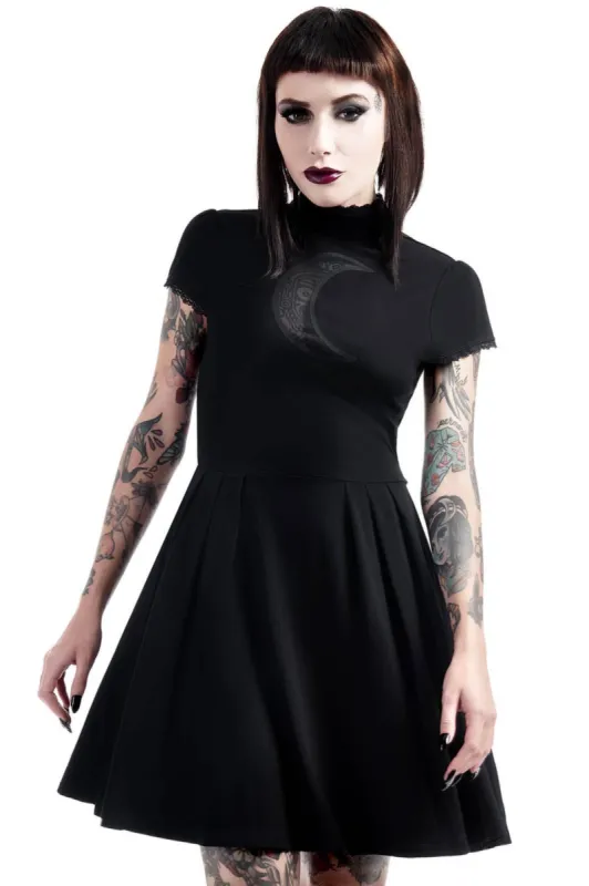 Neverafter Nytes Skater Dress [B] - Resurrect sold by Killstar