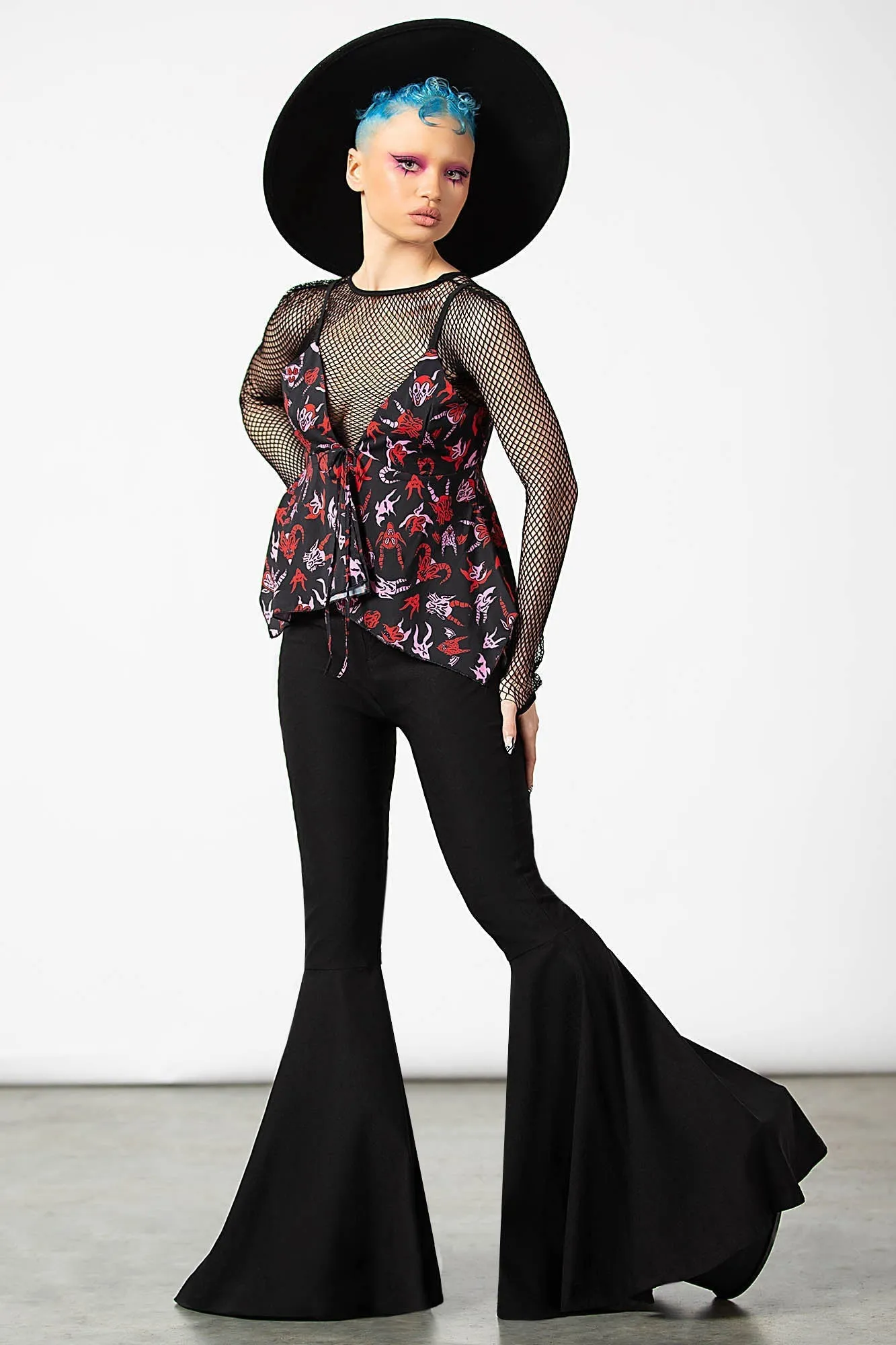 Hellborn Blouse - Resurrect sold by Killstar product image thumbnail 4