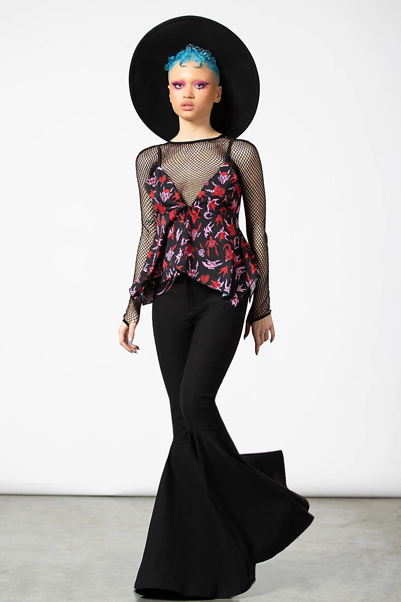 Hellborn Blouse - Resurrect sold by Killstar product image thumbnail 3