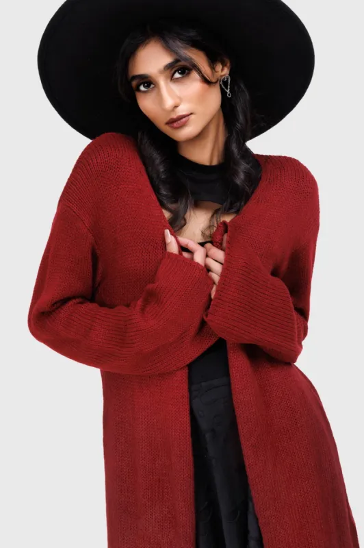 Infernum Cardigan sold by Killstar