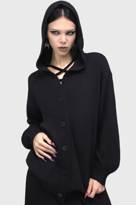 Darkmoor Academy Hooded Cardigan sold by Killstar