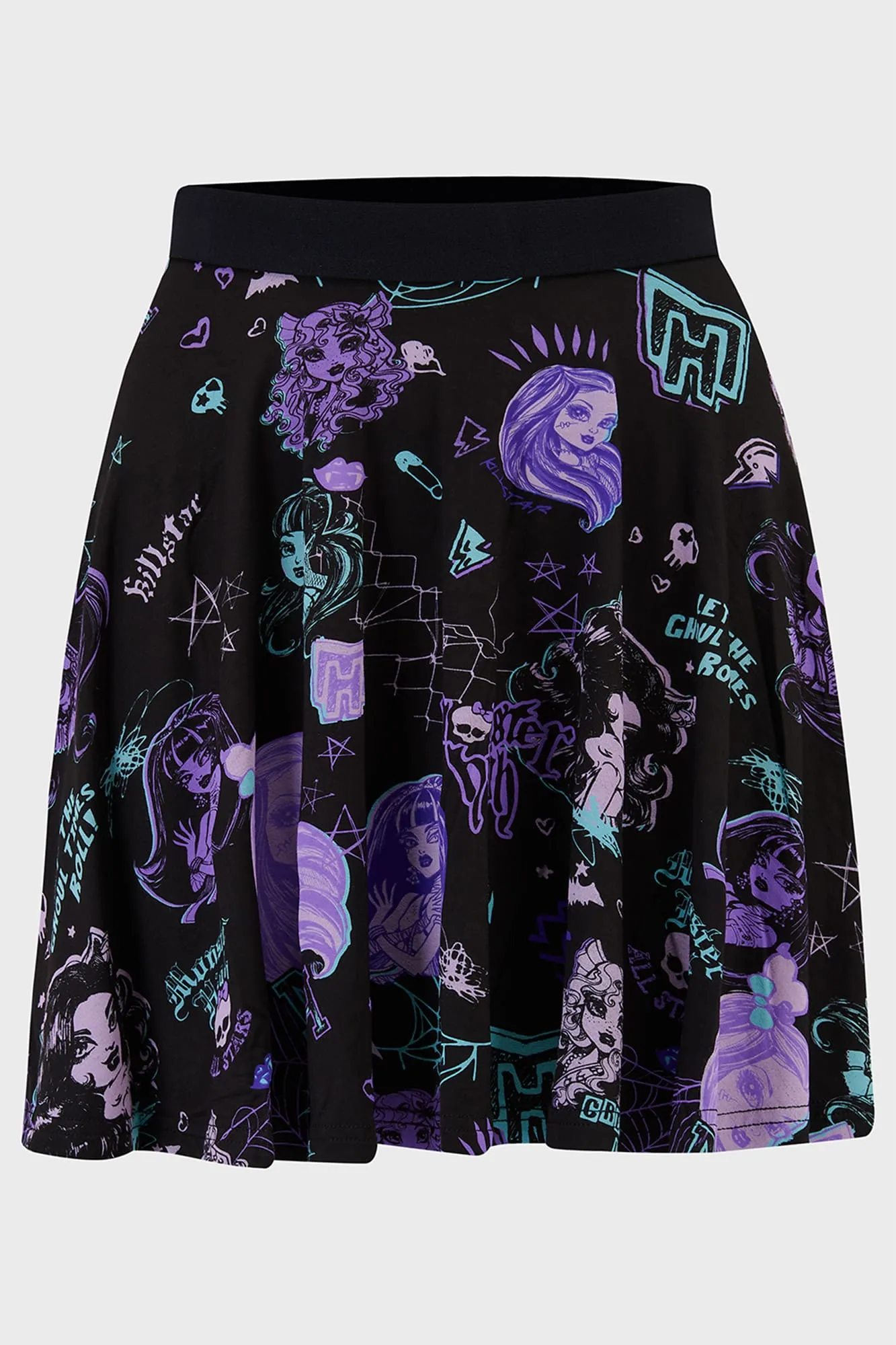 Haunt It Mini Skirt sold by Killstar product image thumbnail 5
