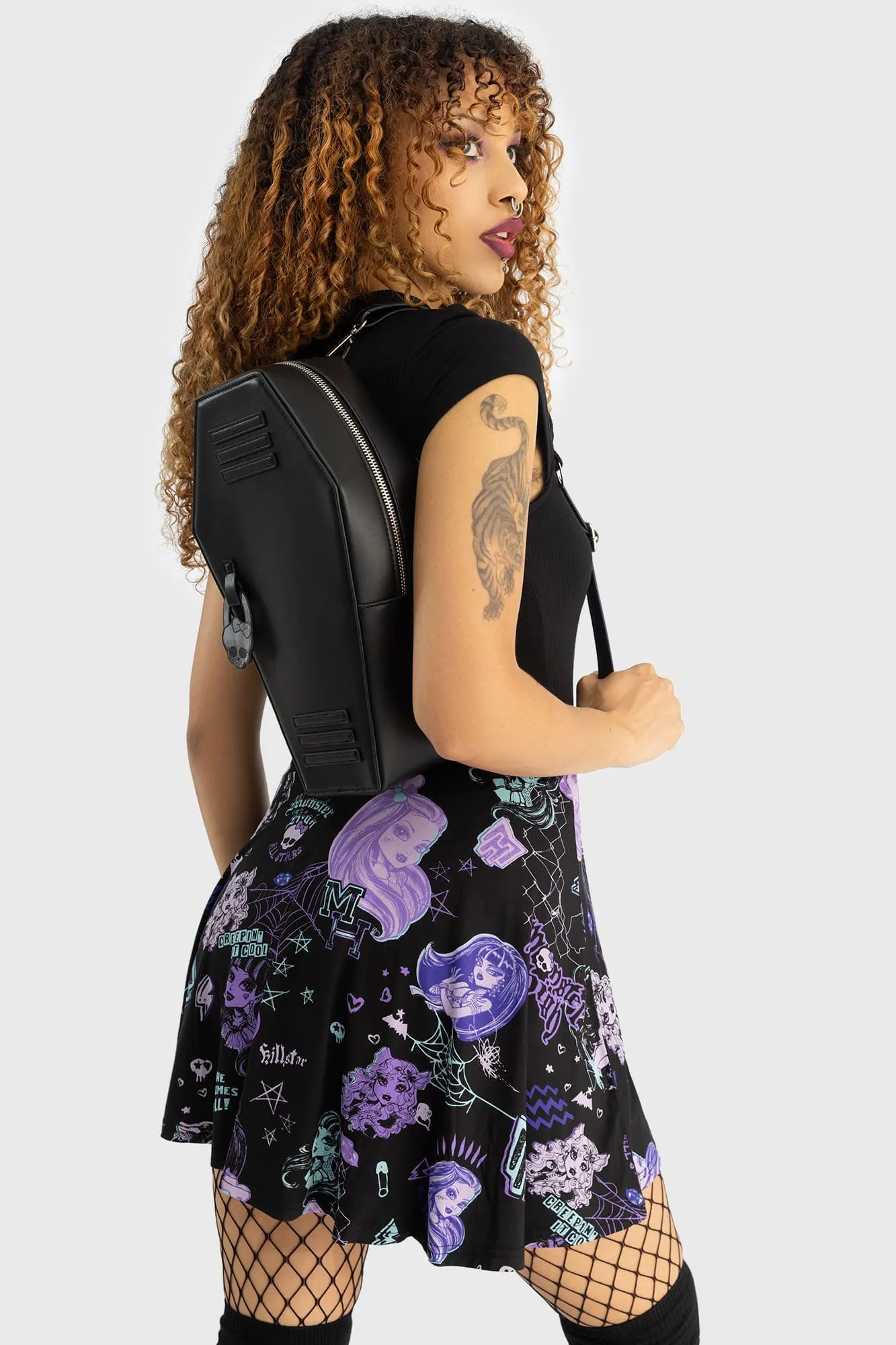 Haunt It Mini Skirt sold by Killstar product image thumbnail 4