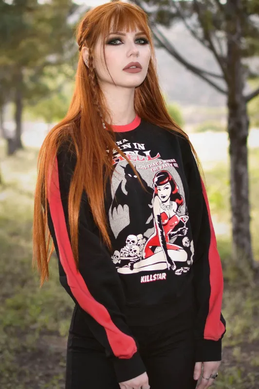 She Devil Sweater - Resurrect sold by Killstar