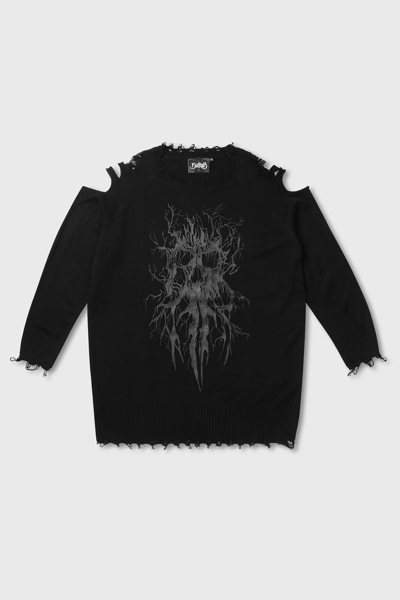 Apparitions Knit Sweater - Resurrect sold by Killstar product image thumbnail 5