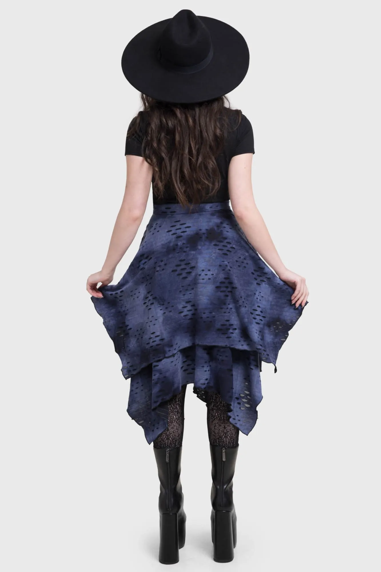 Hauntly Maiden Skirt sold by Killstar product image thumbnail 4