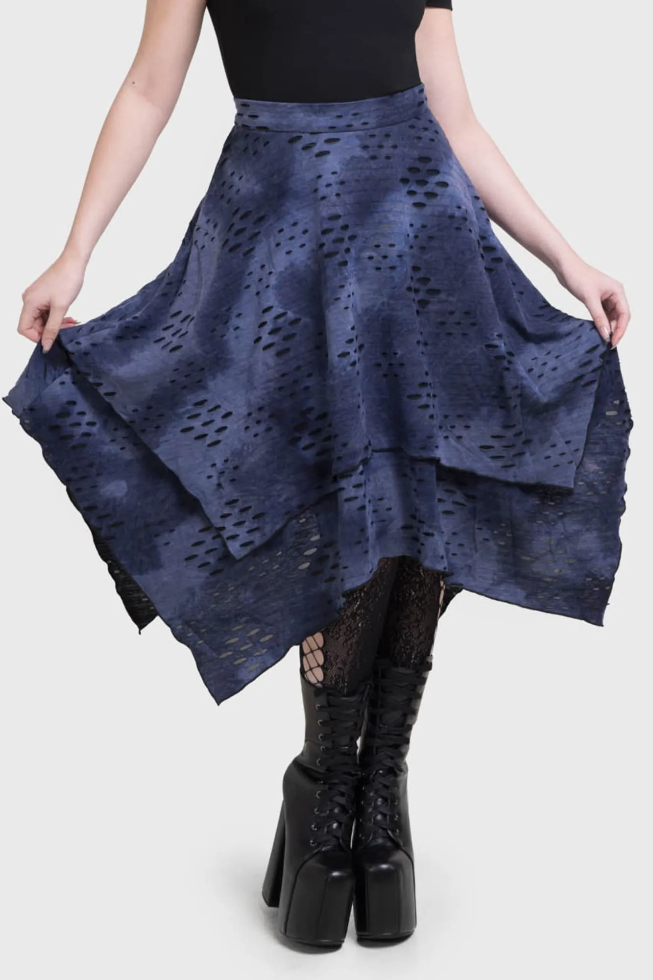 Hauntly Maiden Skirt sold by Killstar product image thumbnail 3
