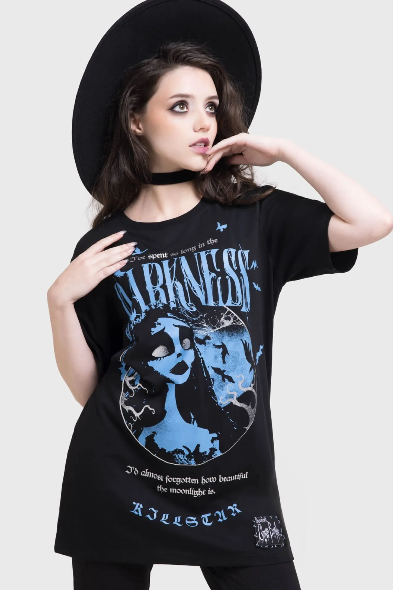 In The Darkness T-Shirt sold by Killstar product image thumbnail 3