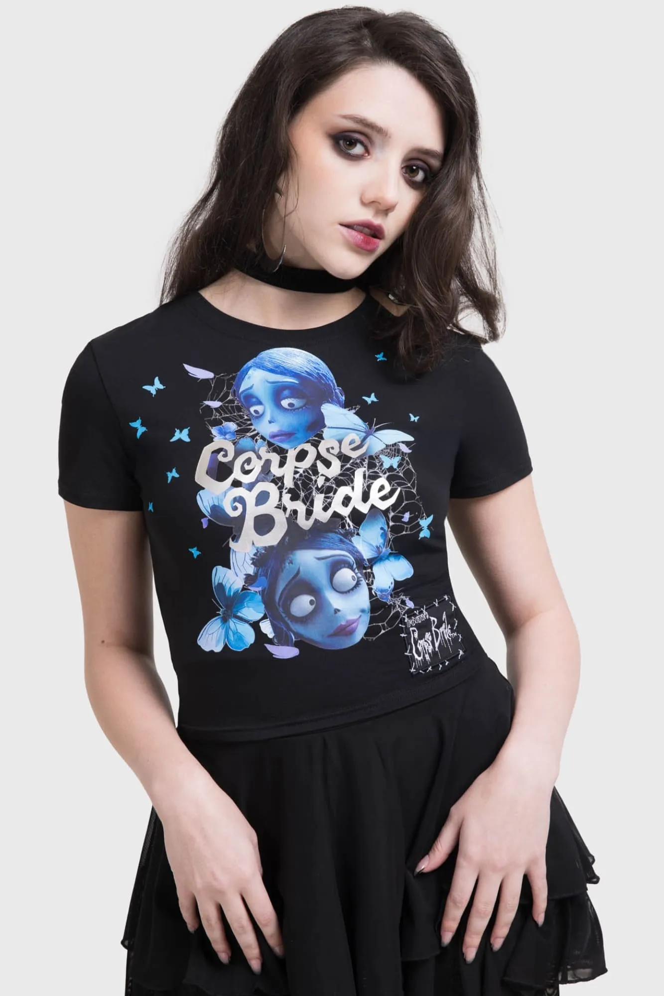 Corpse Bride Shrunken Tee sold by Killstar